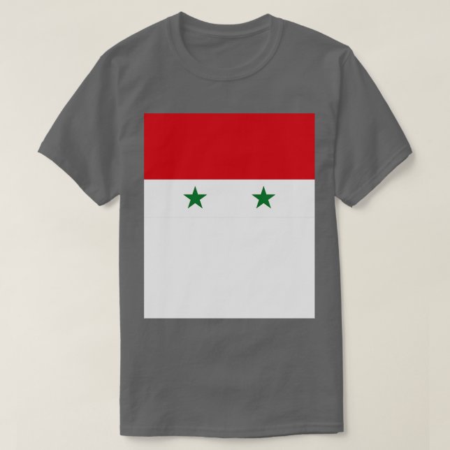 Syria Flag T-Shirt (Design Front)