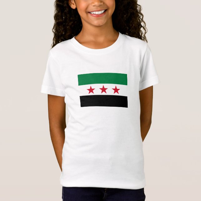 Syria Flag T-Shirt (Front)