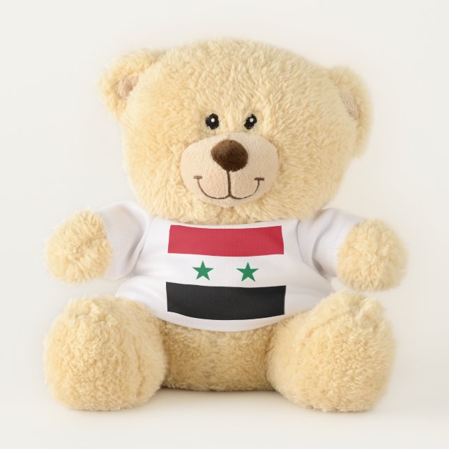 Syria Flag Teddy Bear (Front)
