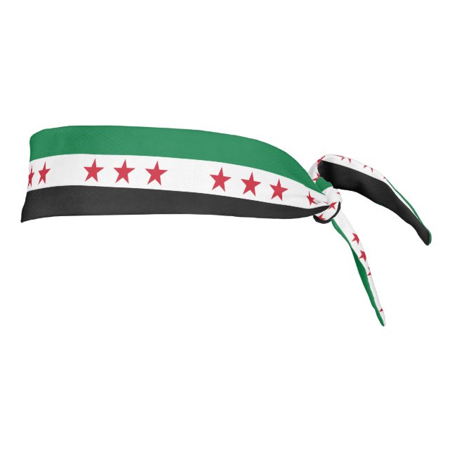 Syria Flag Tie Headband (Rotate 90)