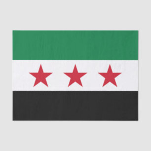 Syria Flag Tissue Paper