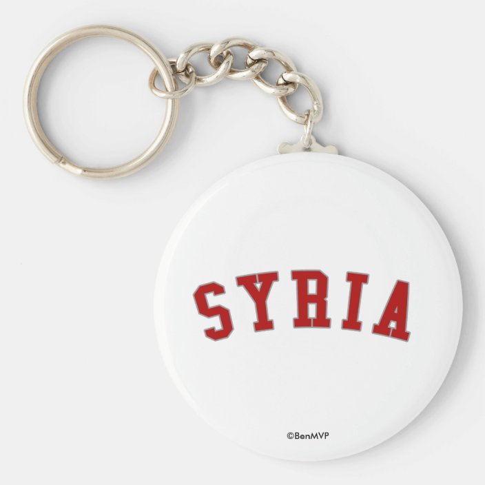 Syria Key Chain