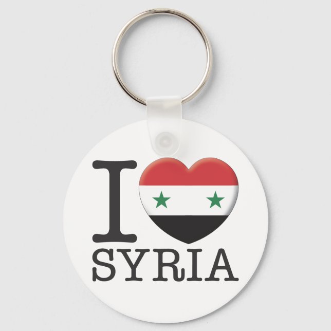Syria Keychain (Front)