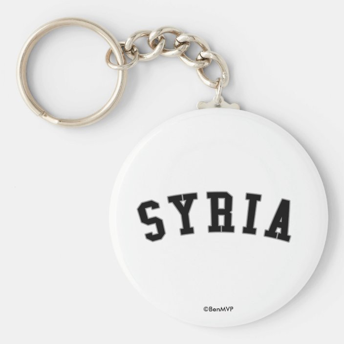 Syria Keychain
