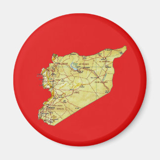 Syria Map Magnet