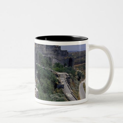Syria Marqab Castle Crusaders castle located Two_Tone Coffee Mug