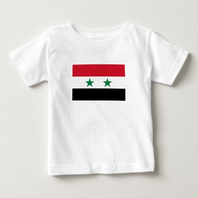 Syria Old Flag Baby T-Shirt (Front)
