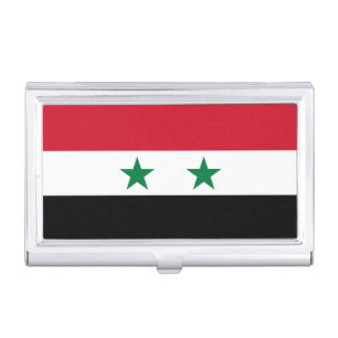 Syria Old Flag Business Card Case