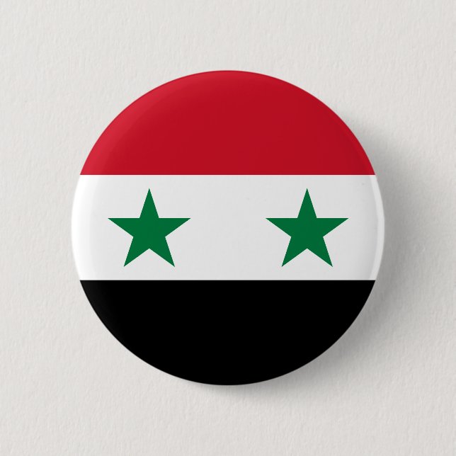 Syria Old Flag Button (Front)