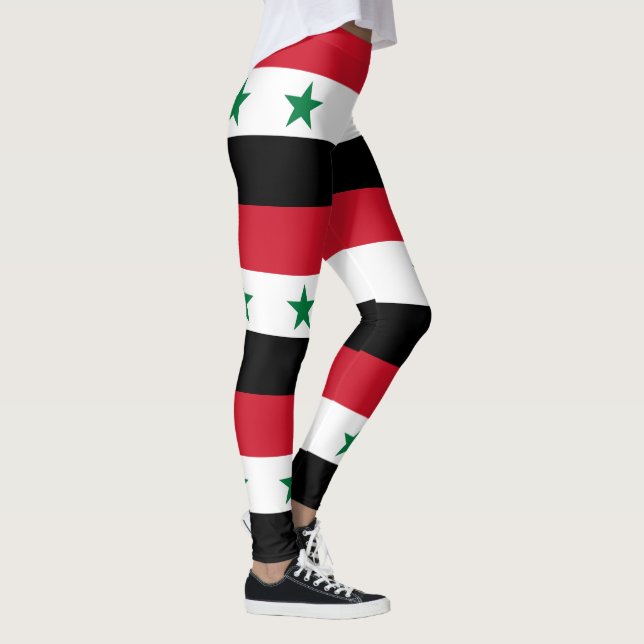 Syria Old Flag Leggings (Right)