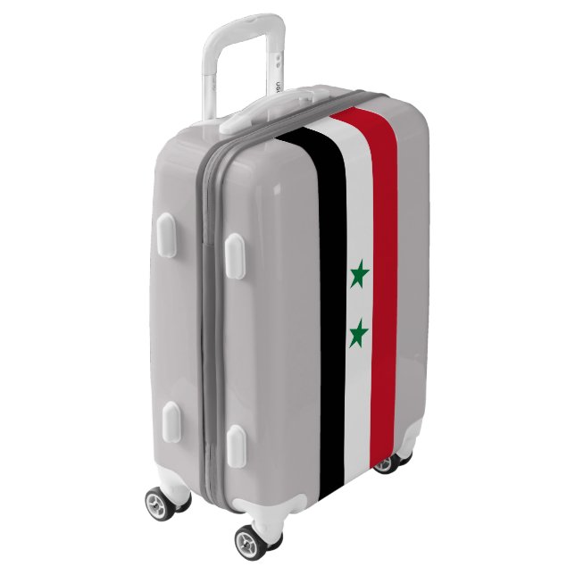 Syria Old Flag Luggage (Rotated Left)