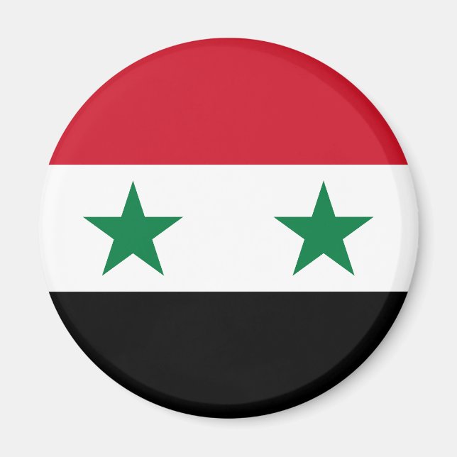 Syria Old Flag Magnet (Front)