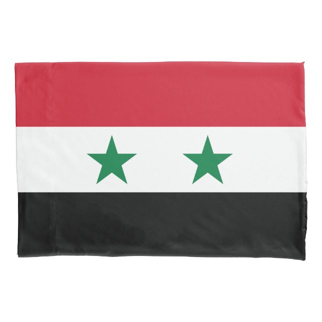 Syria Old Flag Pillow Case (Front)