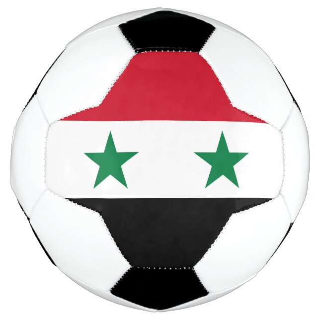 Syria Old Flag Soccer Ball (Front)