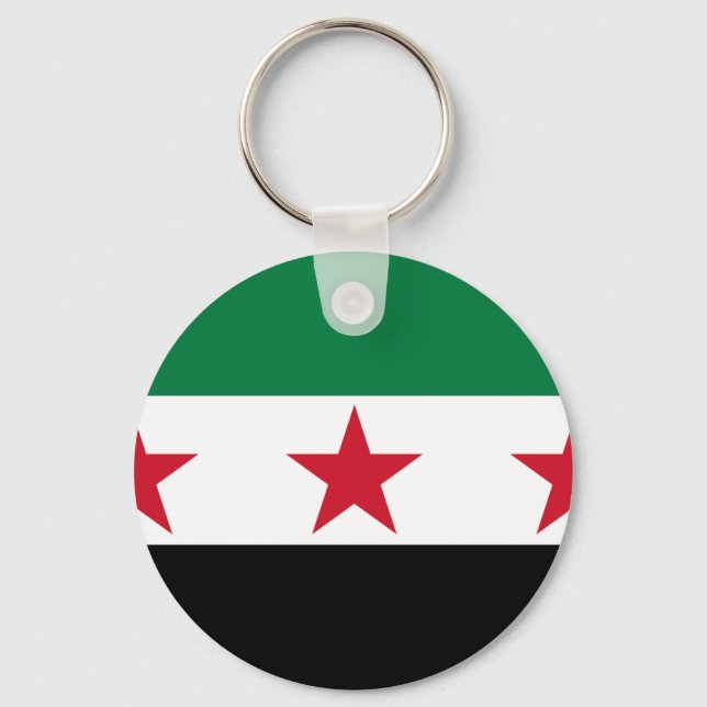 syria opposition keychain (Front)