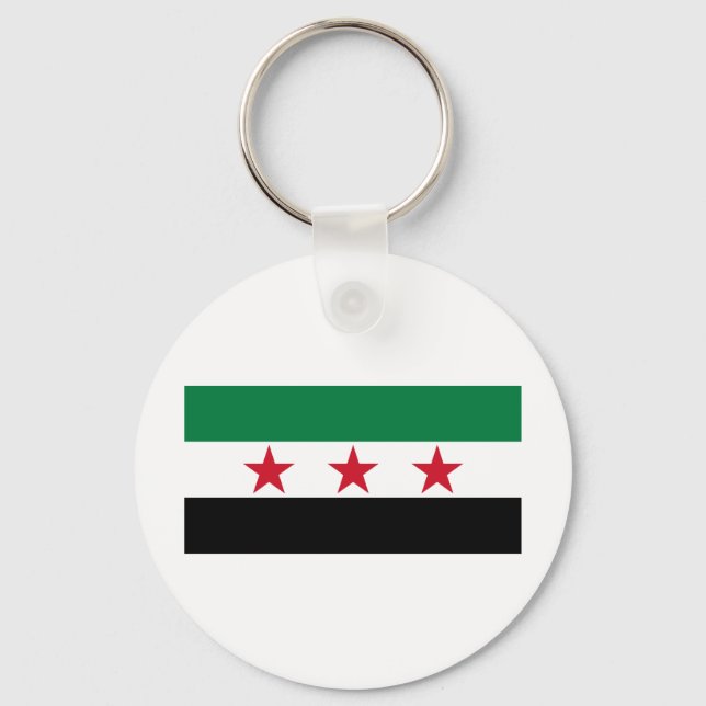 syria opposition keychain (Front)