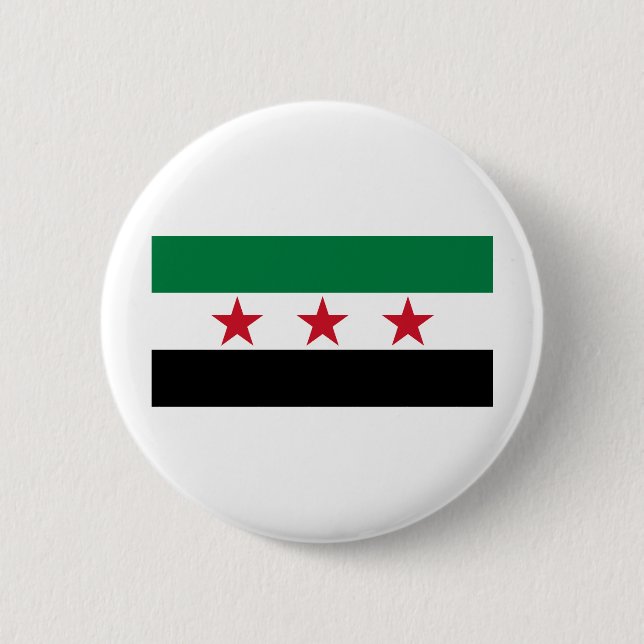 syria opposition pinback button (Front)