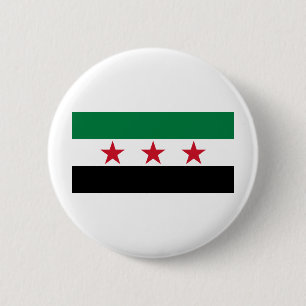 syria opposition pinback button