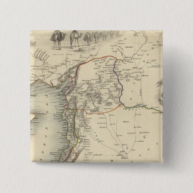 Syria Pinback Button (Front)