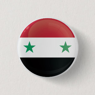 Syria  Round Icon Flag  Button