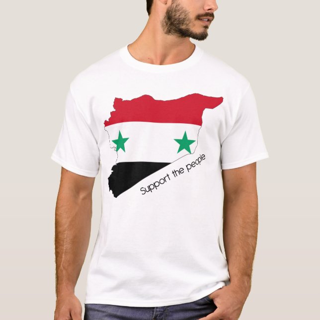 Syria - Support the people T-Shirt (Front)