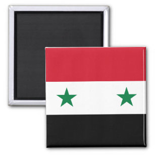 Syria (Syrian) Flag Magnet