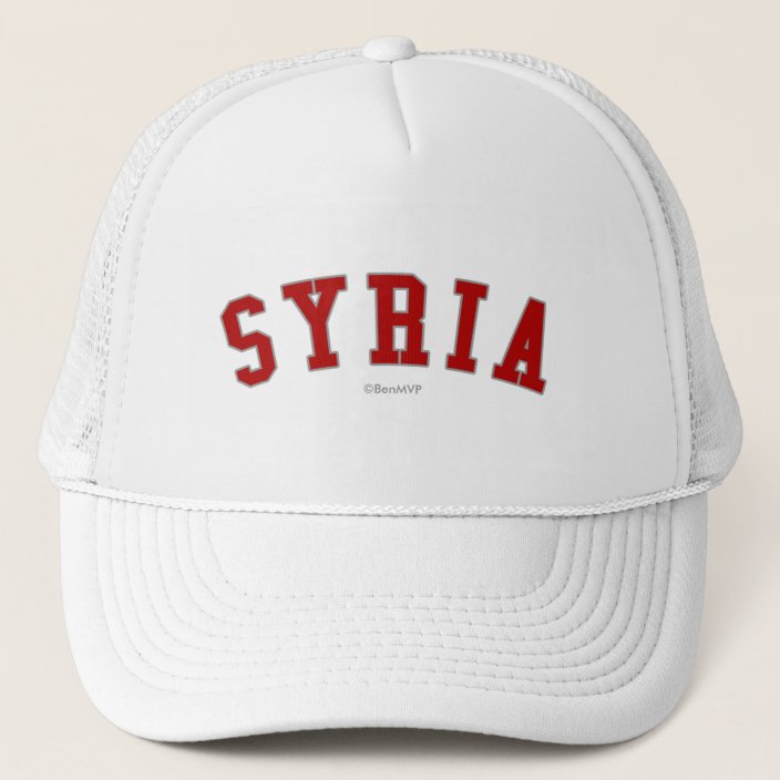 Syria Trucker Hat