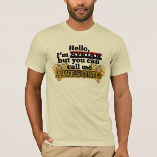 Syrian T-Shirts & Shirt Designs | Zazzle