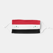 Syrian flag & Syria fashion /sports mask (Front, Folded)