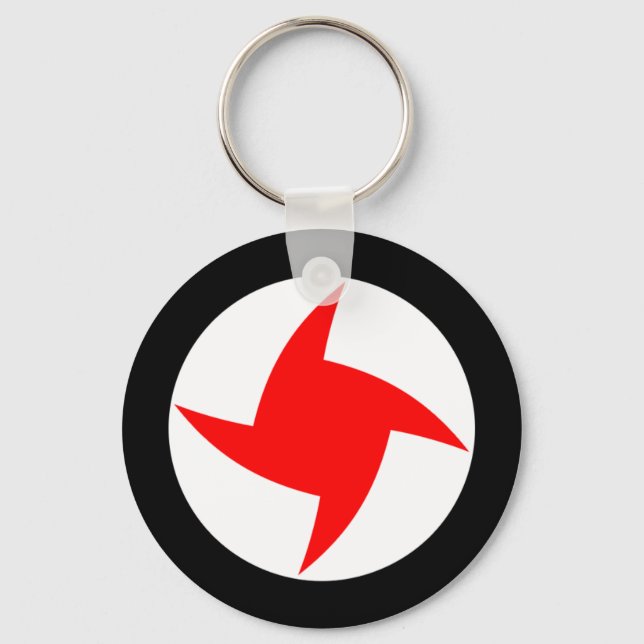 Syrian Social Nationalist Party, Syria flag Keychain (Front)