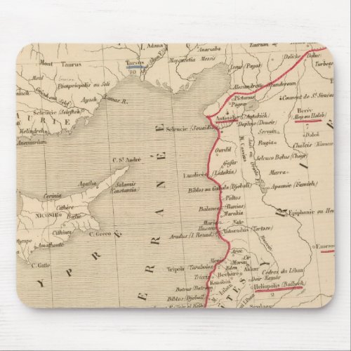 Syrie et de la Palestine 624 ans apres JC Mouse Pad