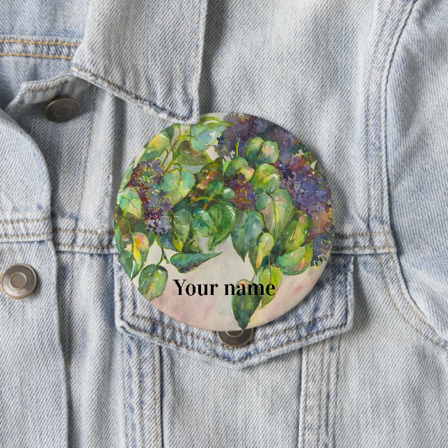 syringa button (In Situ)