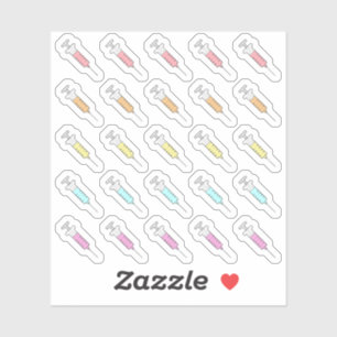 Syringe Shot Diabetic Reminder Medical Planner Sticker