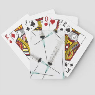 Syringes Poker Cards