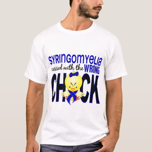 Syringomyelia Messed With Wrong Chick T_Shirt