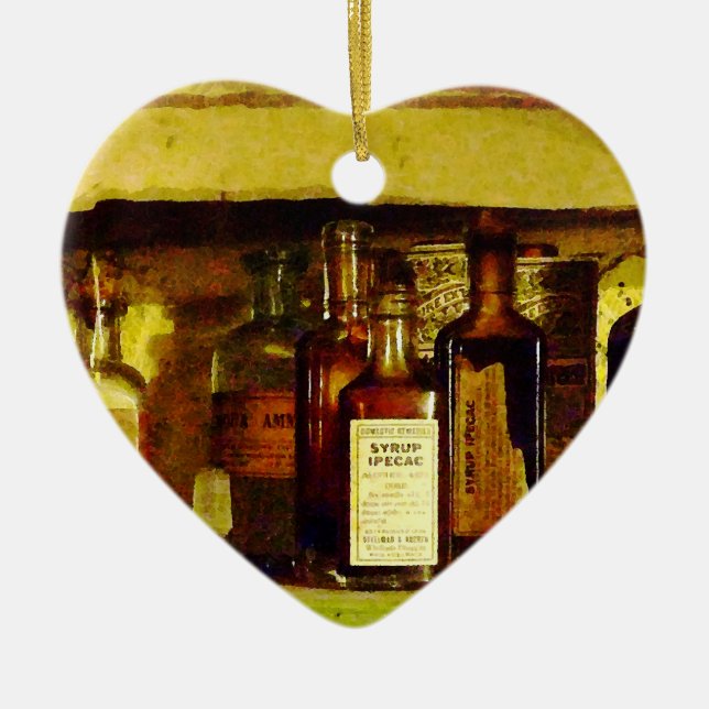 Syrup Of Ipecac Ceramic Ornament (Front)