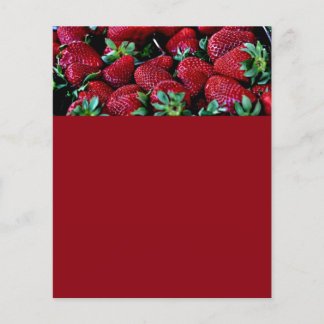 SYS STRAWBERRIES PHOTOGRAPHY BACKGROUNDS WALLPAPER FLYER