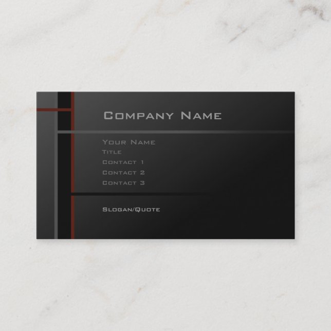 System 12 business card (Front)