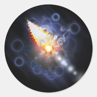 System 5 classic round sticker