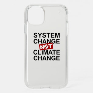System Change Not Climate Change Speck iPhone 11 Case