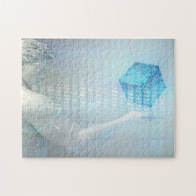 System Integration as Corporate Technology Jigsaw Puzzle (Horizontal)