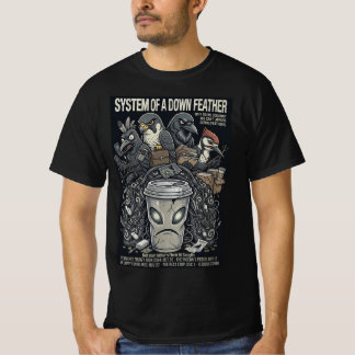 System Of A Down Feather T-Shirt
