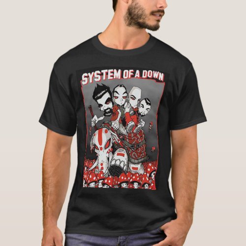 System of a down trending _ logo   T_Shirt