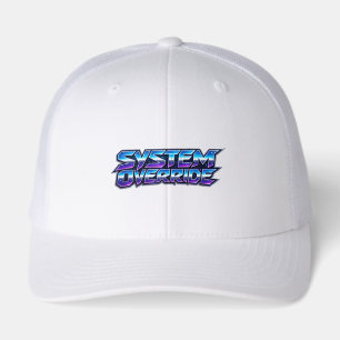 System Override Futuristic Tech Cap Hat