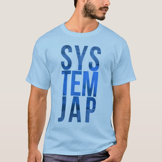 Systemjap Blue! T-Shirt (Front)