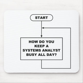 Systems Analyst Mousepad