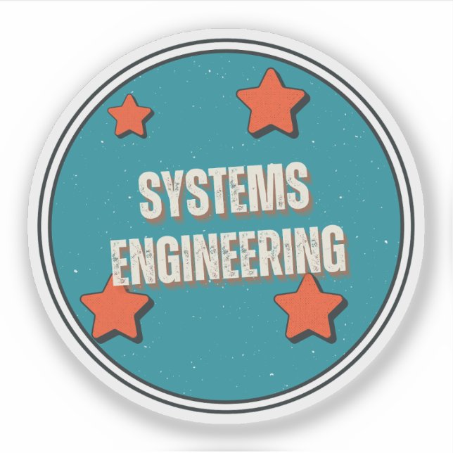 Systems Engineering Sticker (Front)