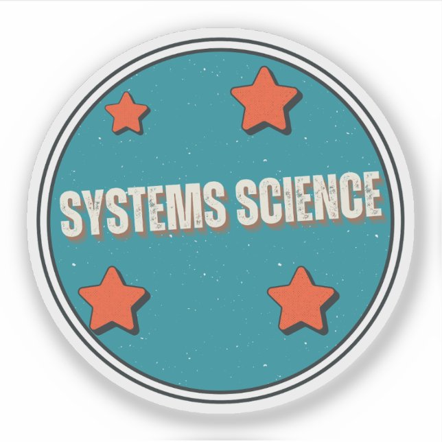 Systems Science Sticker (Front)