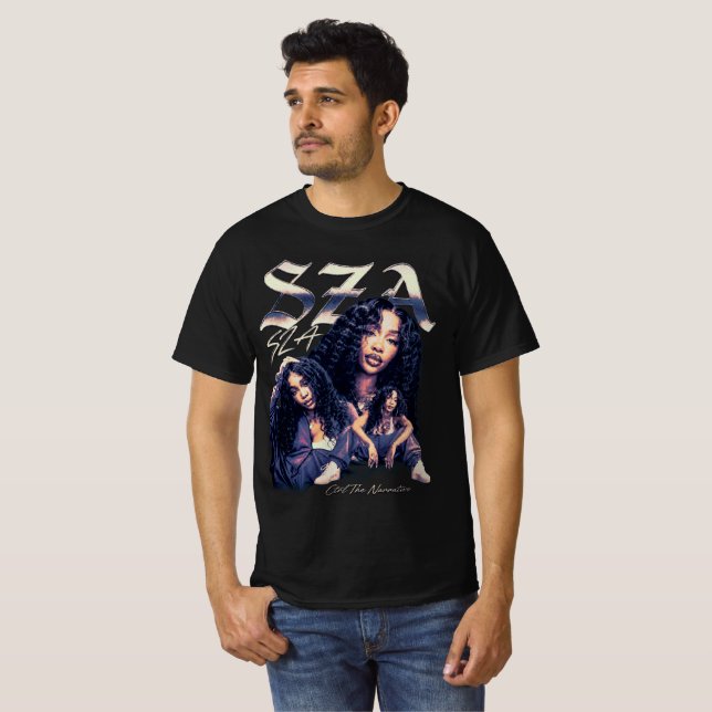 SZA Inspired Modern R&B T‑Shirt – Graphic Tee (Front Full)
