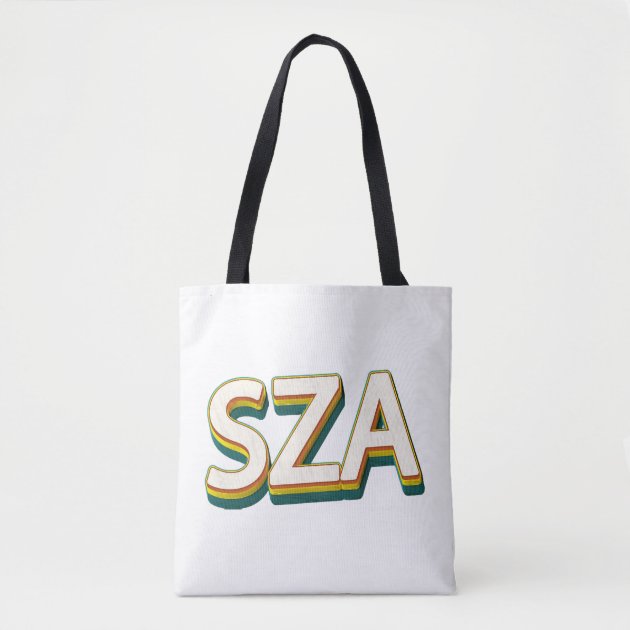 SZA Typography Design Tote Bag Zazzle